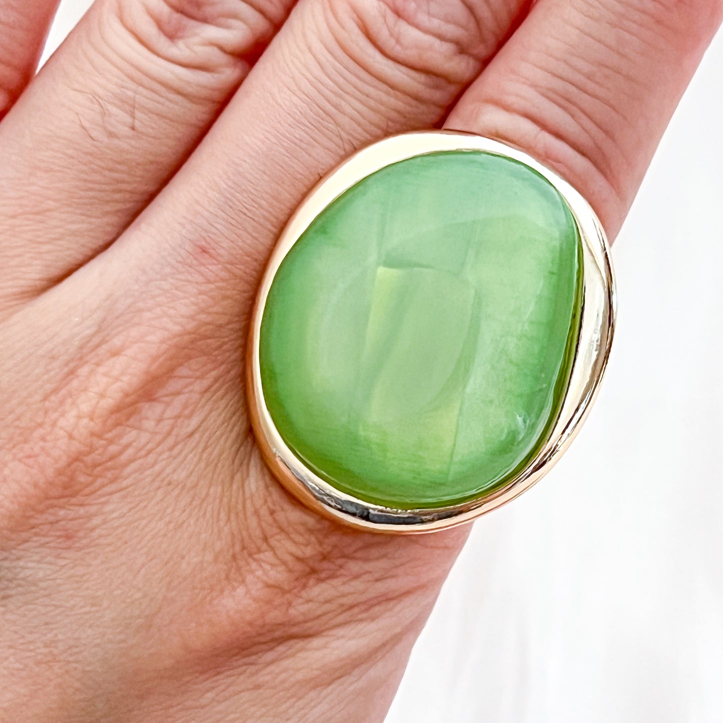 Anillo Sofia Glow (forma piedra 3 color)
