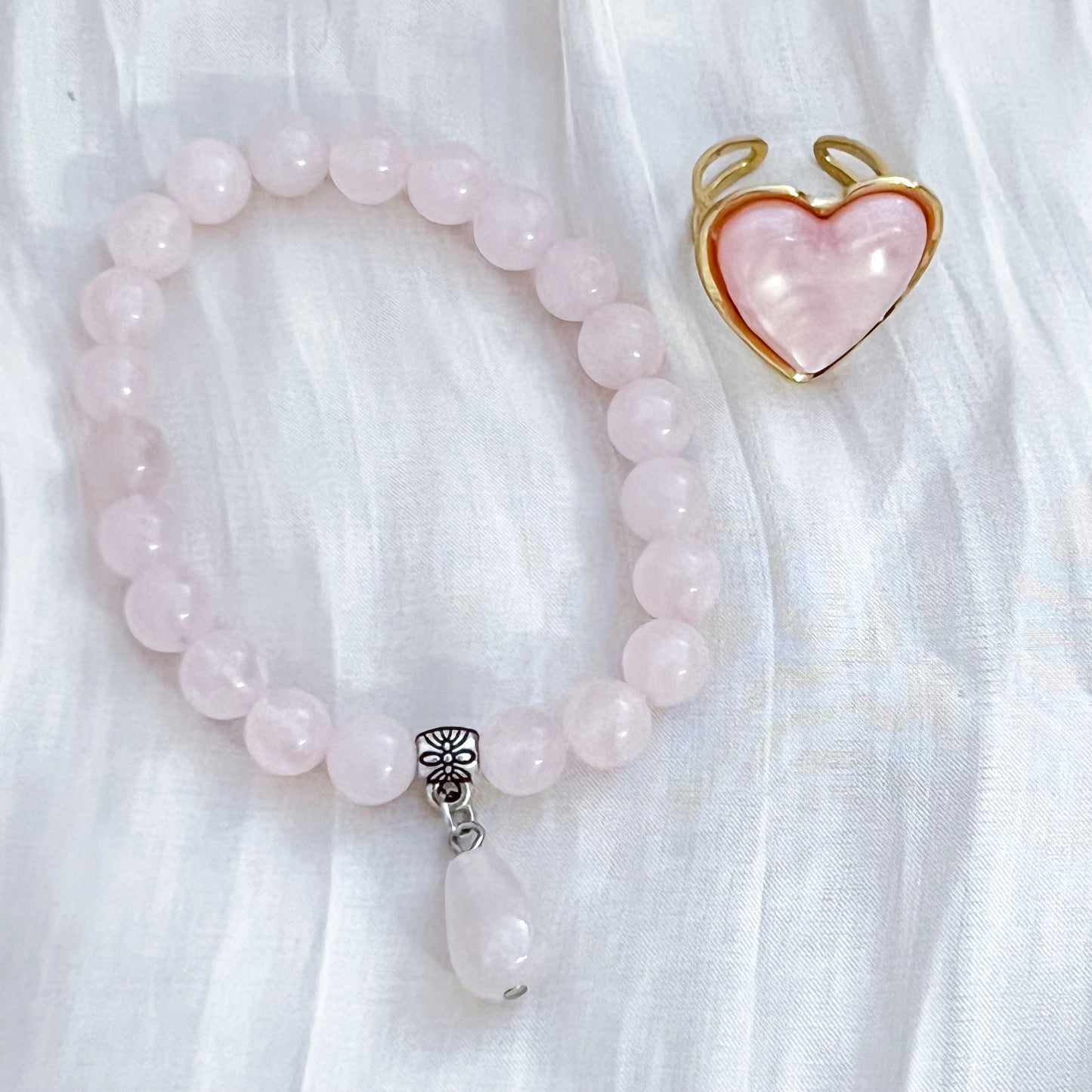 Pulsera Energía Natural( Corazón / Gota )