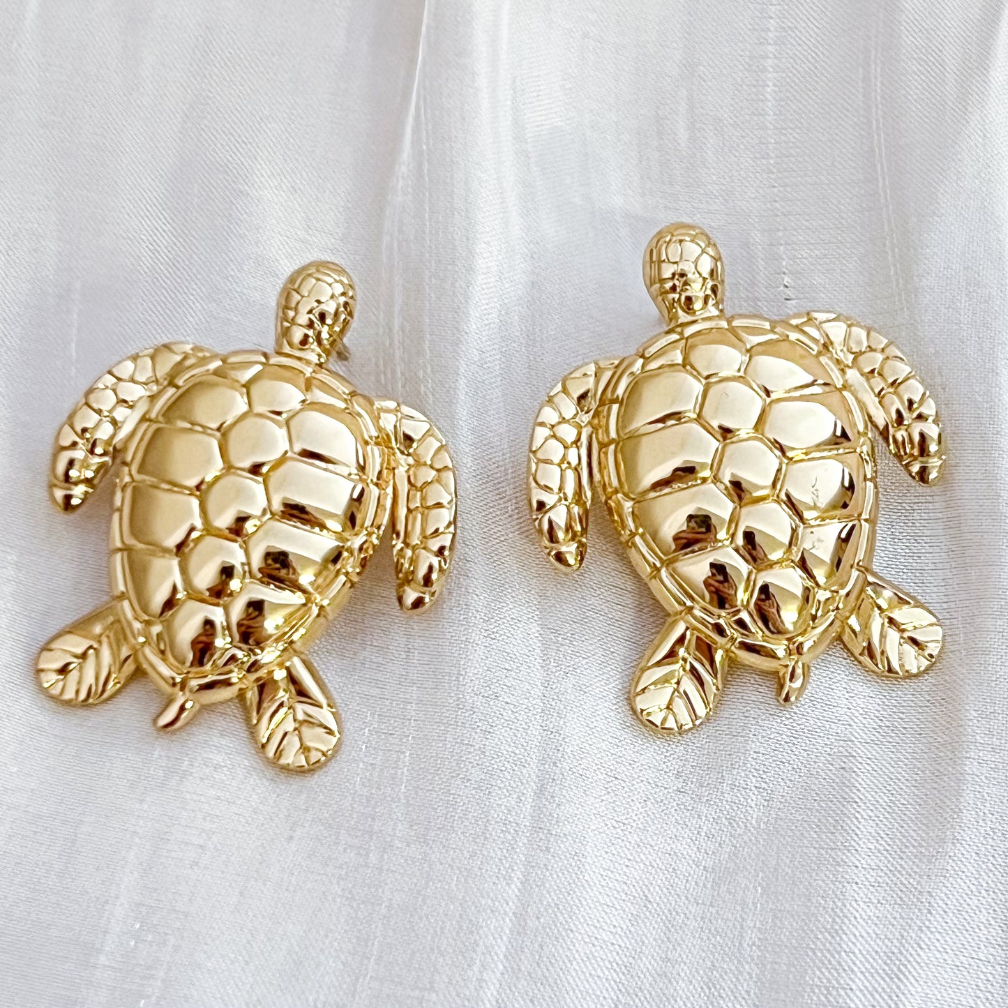 Look Bali Tortuga（piedra 3 colores collar & pendiente & anillo）