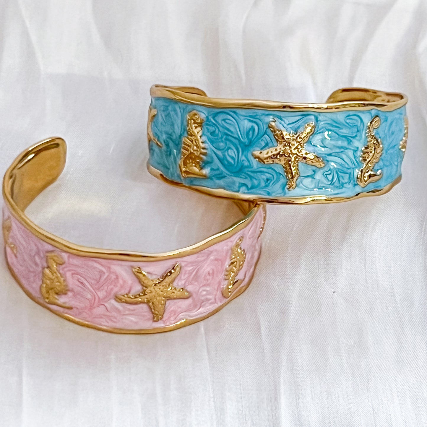 Brazalete Mykonos Sea（estrella 2 colores）