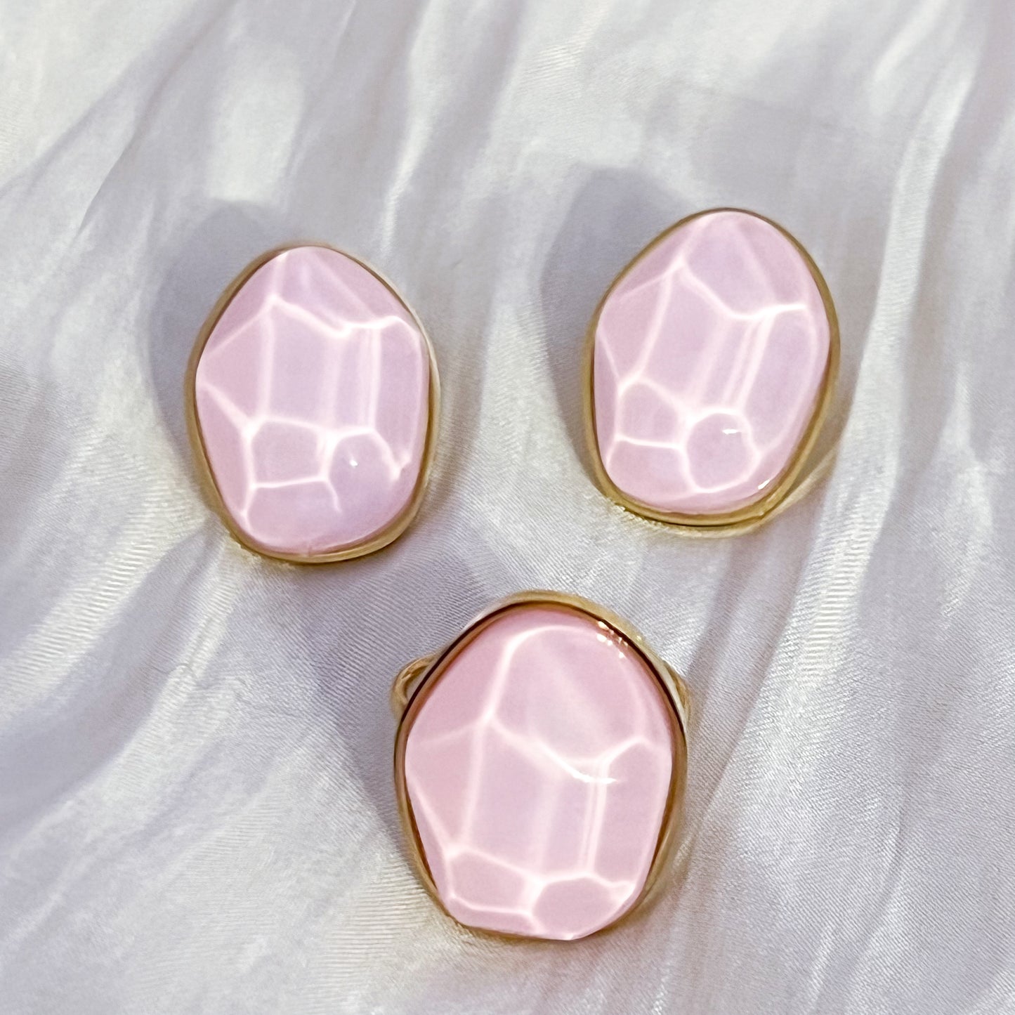 Look Esencia Moon river（5colores pendiente anillo Adjustable ）