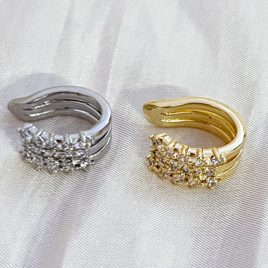 Cuff Crystal Glow （2colores brillo）
