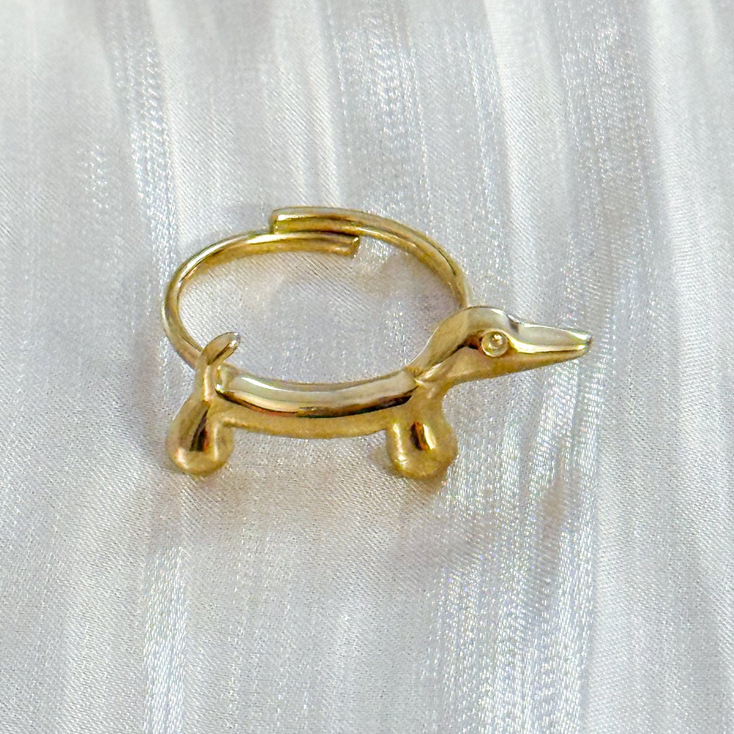 Anillo perro salchicha Ajustable