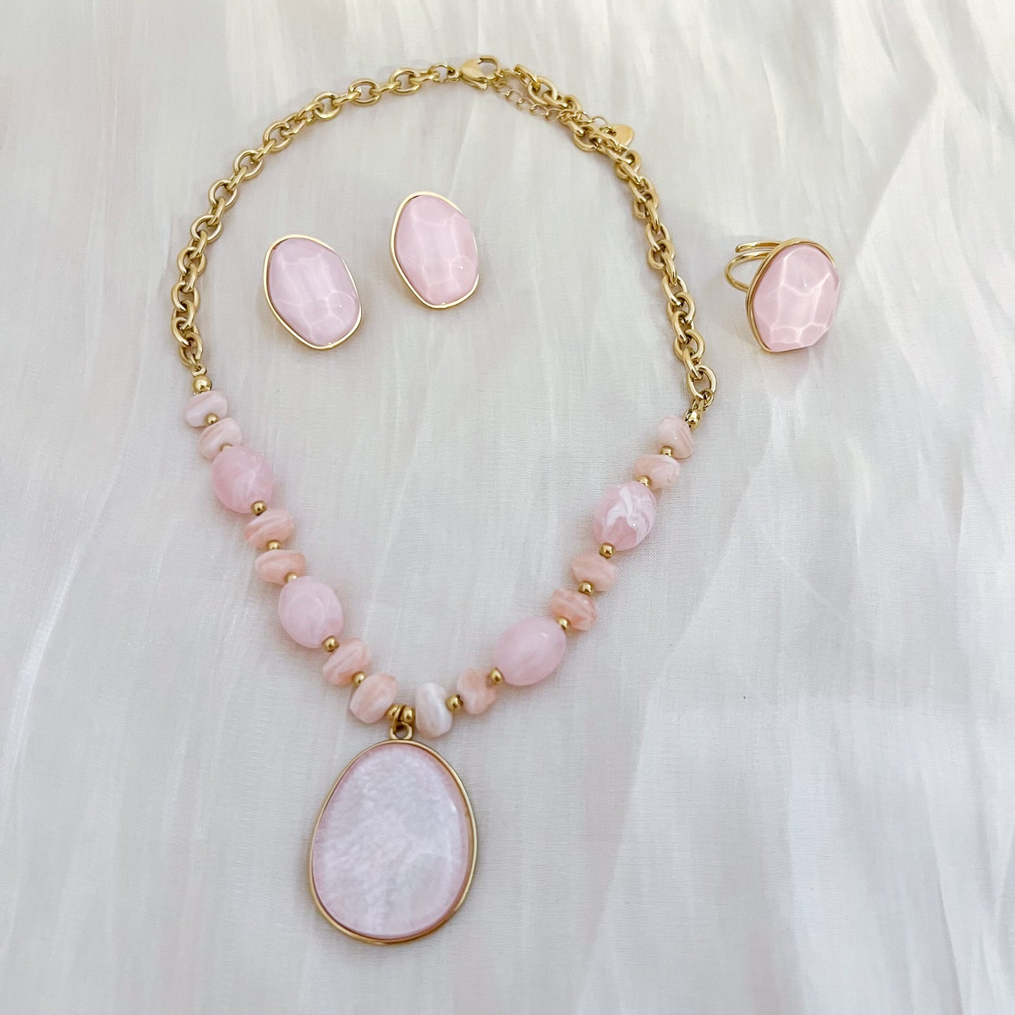 Collar Danubio（2 colores oval）