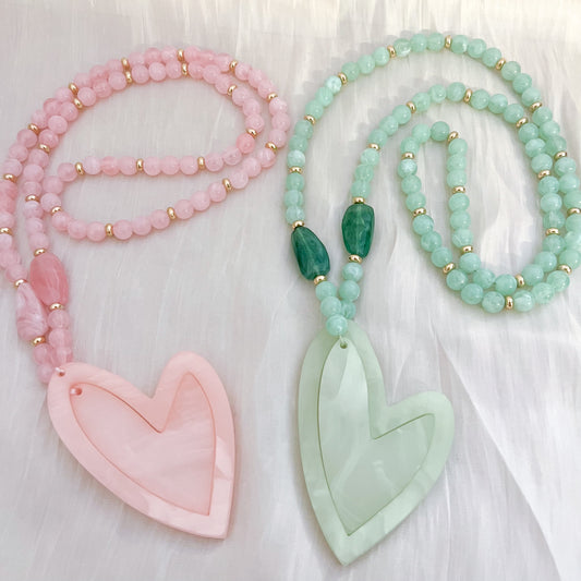 Collar Sweet Heart XL（corazones grande 2 colores multi uso）