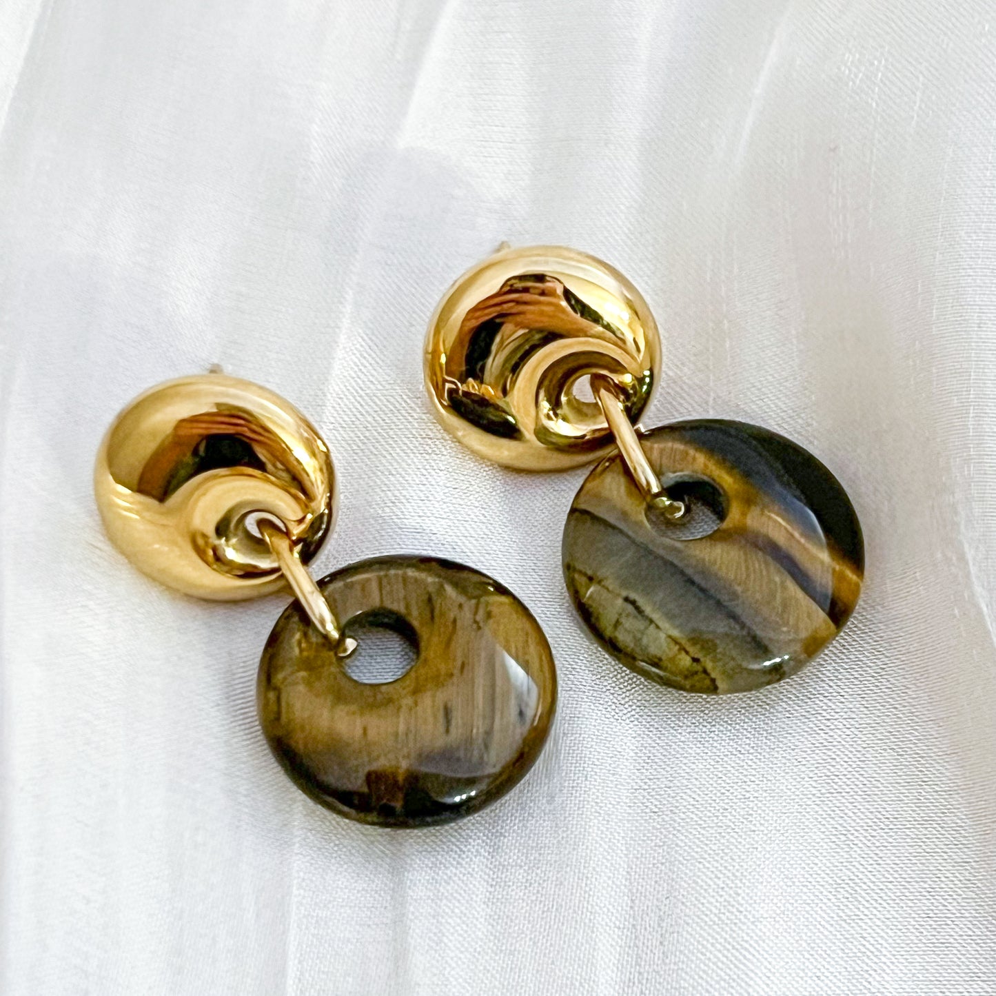 Pendientes verona stone( 3 colores piedra)Edición limitada