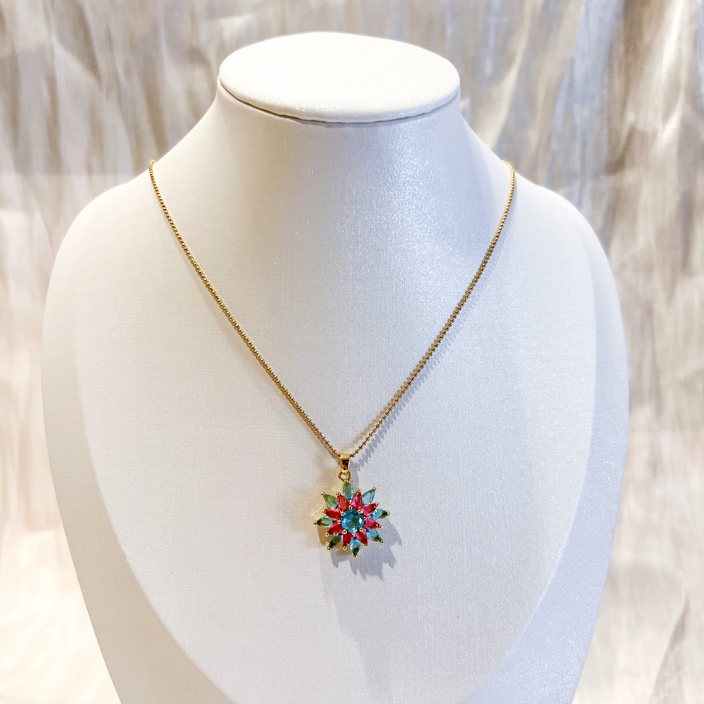 Collar Sol Marbella (Hecho a mano)