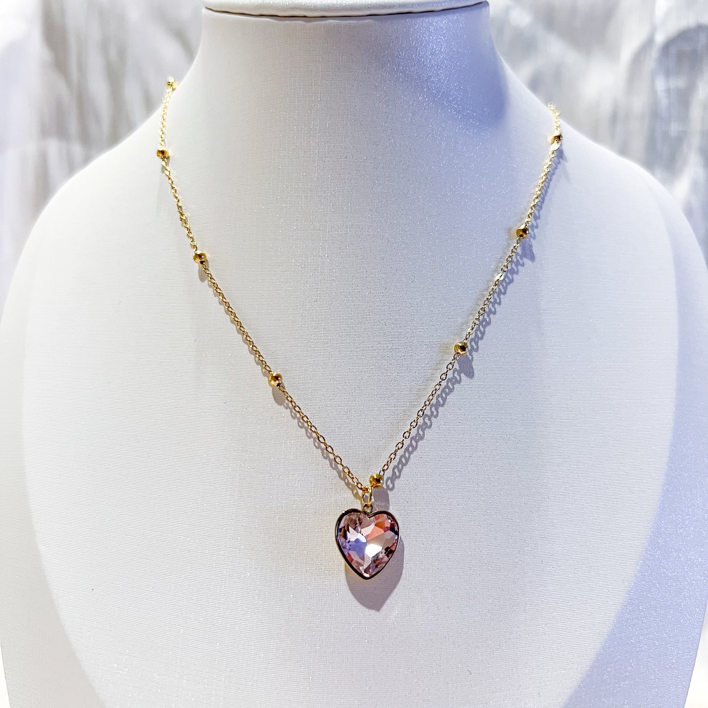 Collar Clara Corazón de Luz (3 colores)