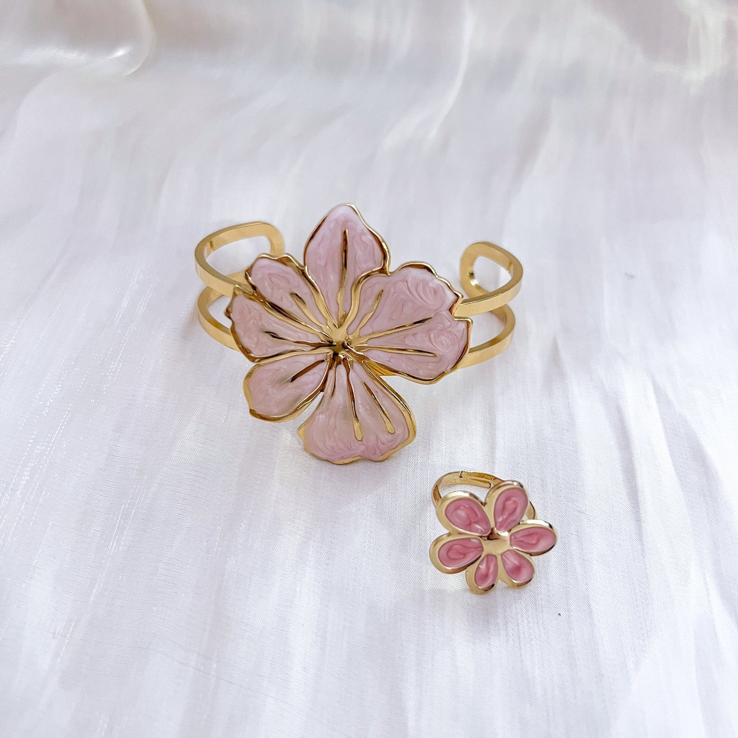 Brazalete Mykonos flor （2 colores）