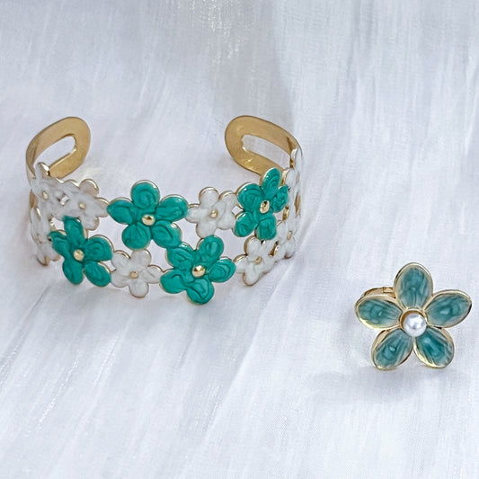 Brazalete Positano Flowers ( 3 colores)