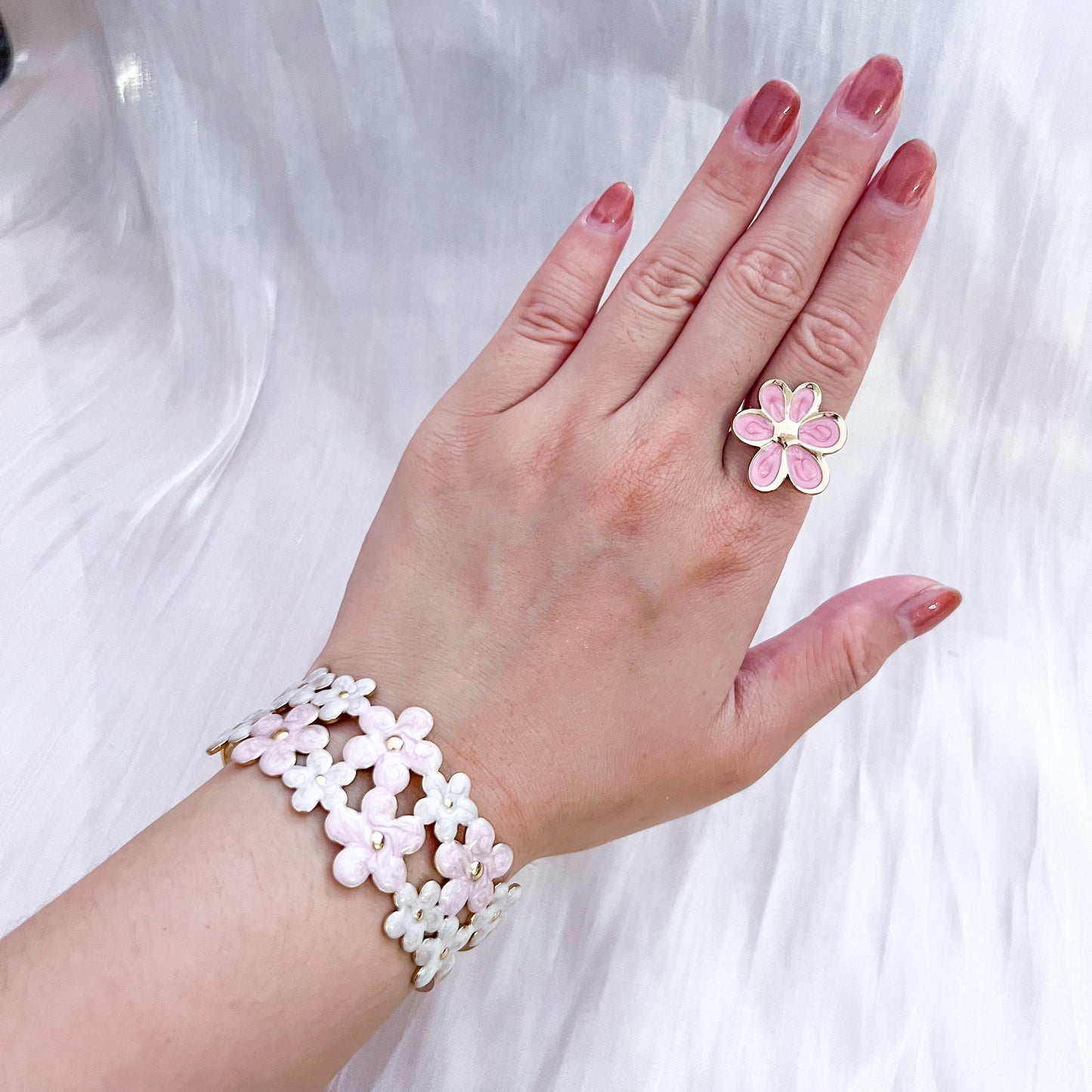 Brazalete Positano Flowers ( 3 colores)