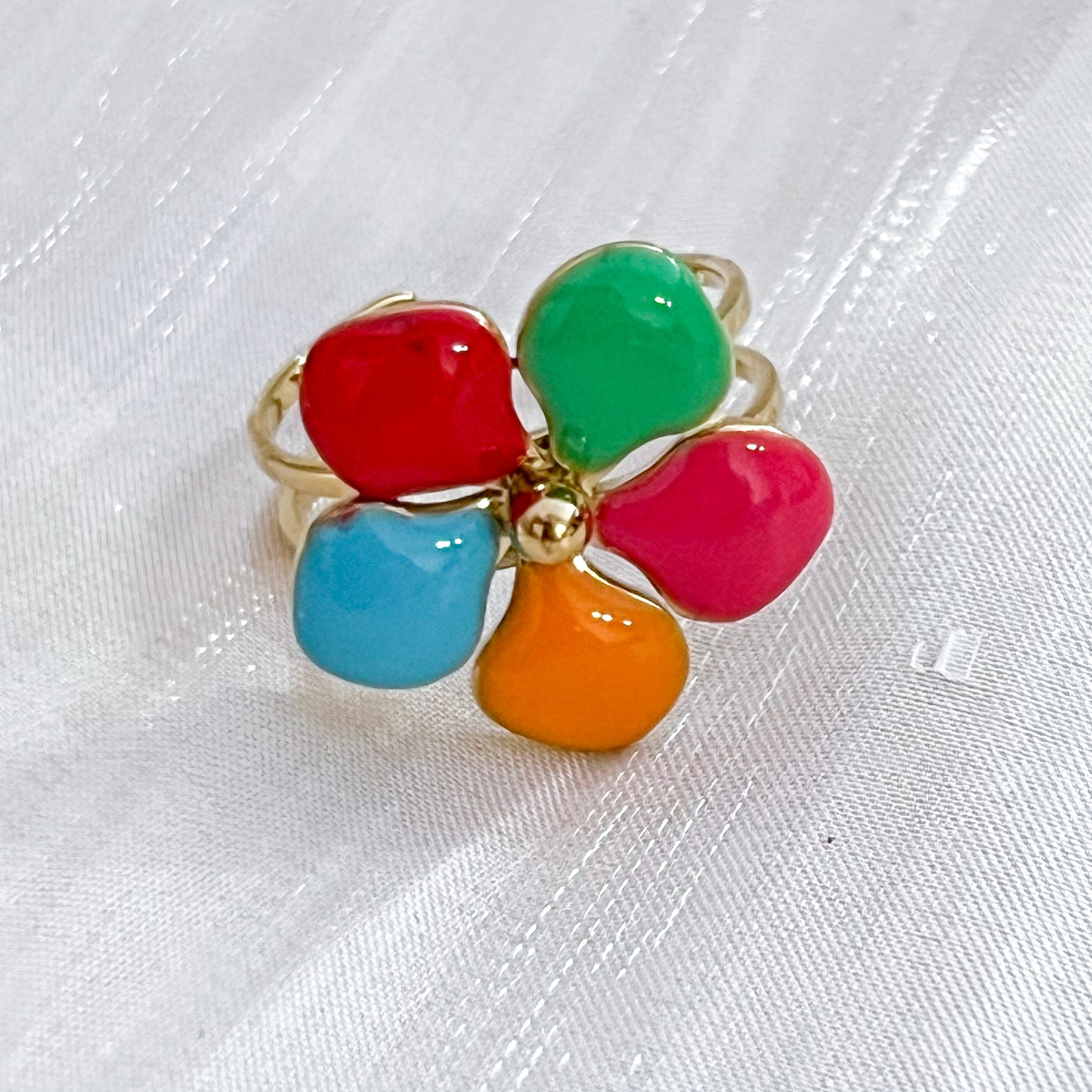 Anillo Candy Flor （Multi Ajustable）
