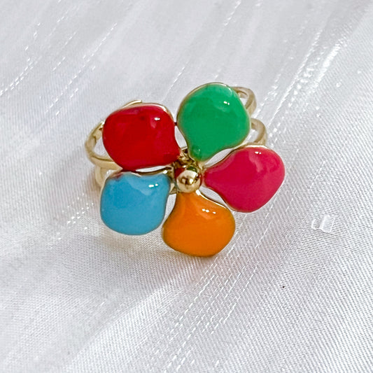 Anillo Candy Flor （Multi Ajustable）