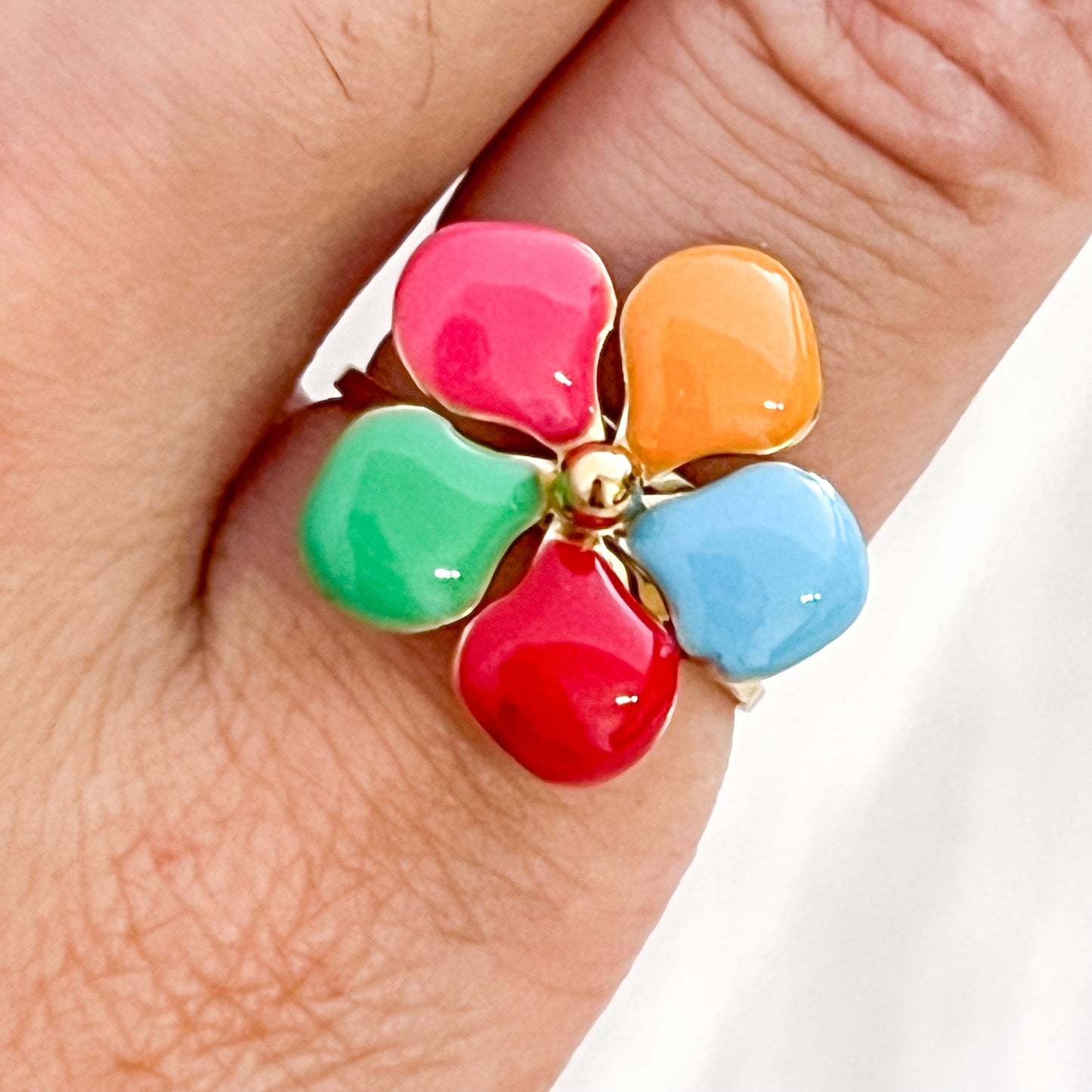 Anillo Candy Flor （Multi Ajustable）