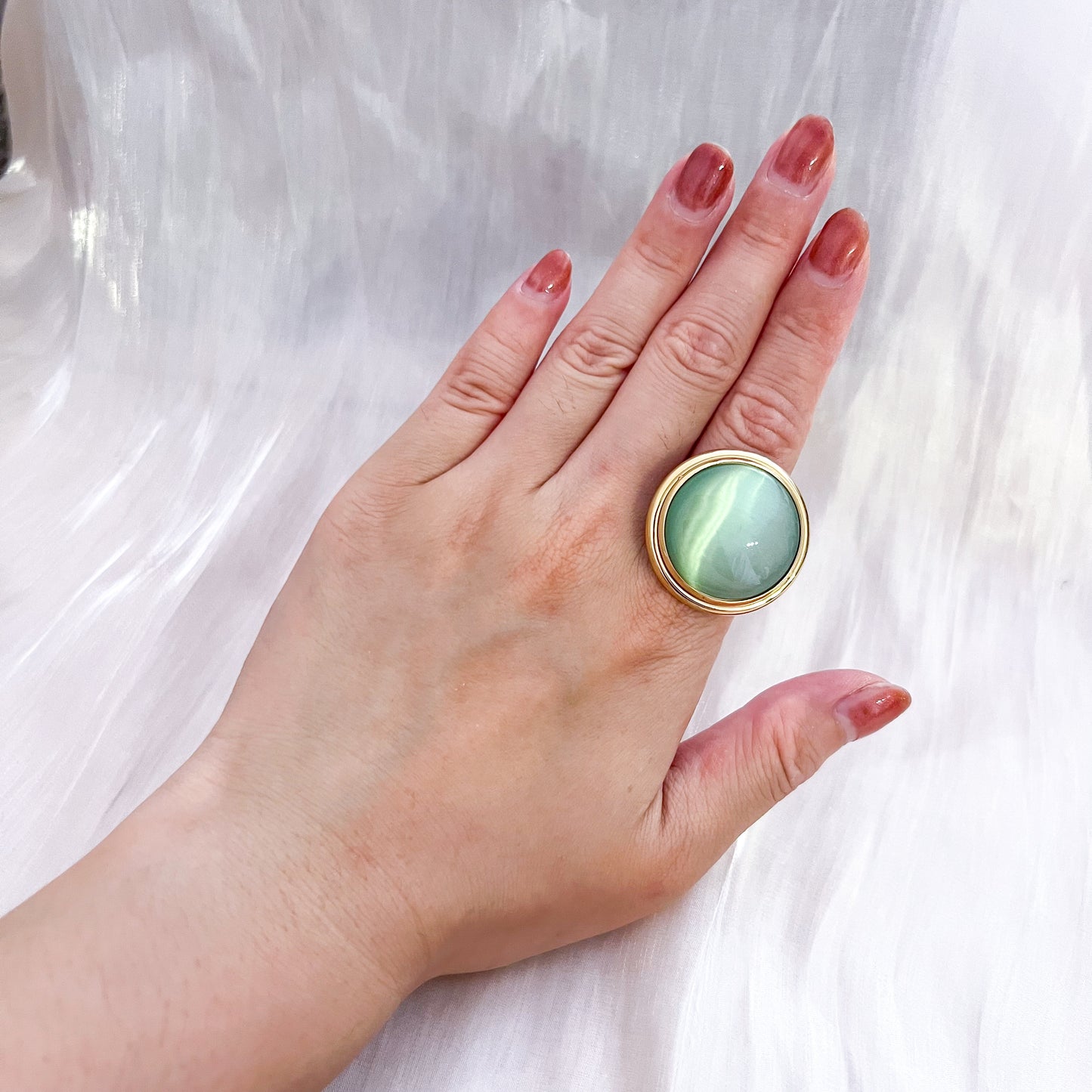 Look Cala Luna (3 colores anillo &pendiente）