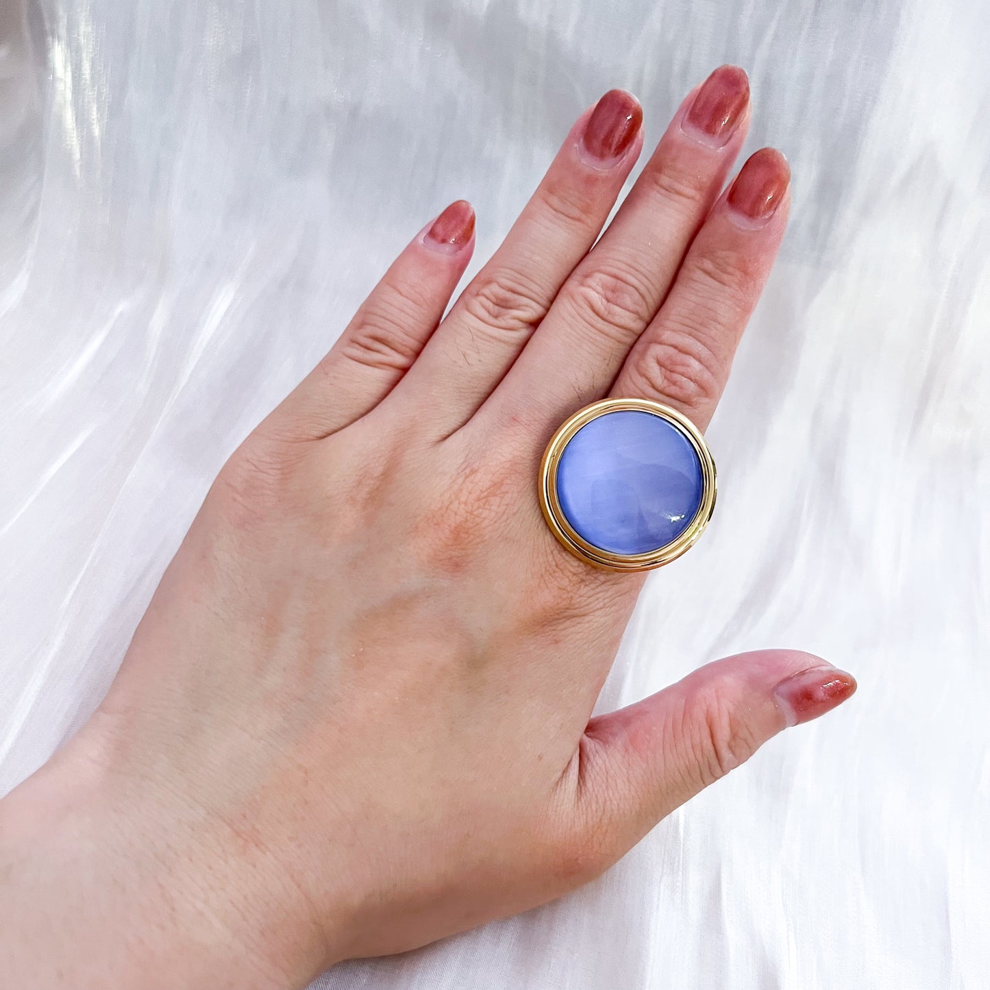 Look Cala Luna (3 colores anillo &pendiente）