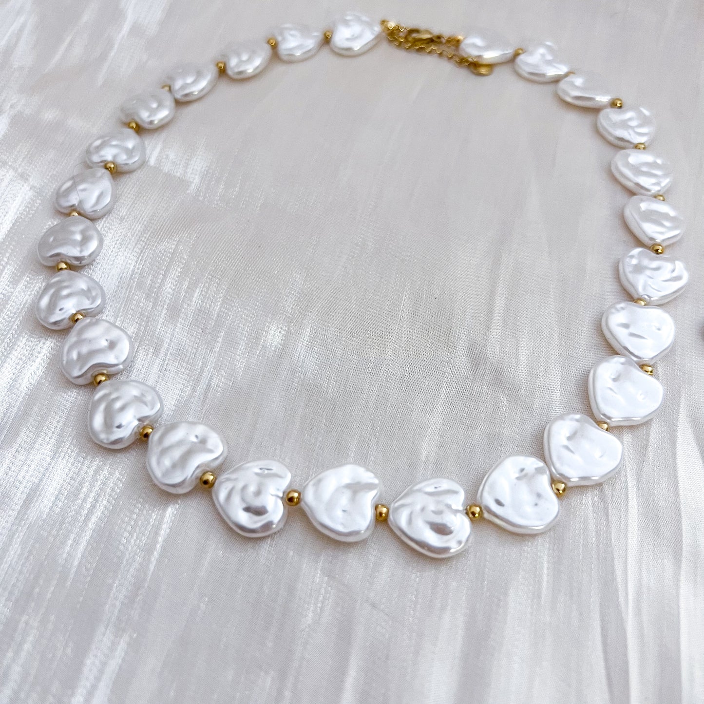 Look Cannes Amour （pulsera&collar 2 estillo corazones）