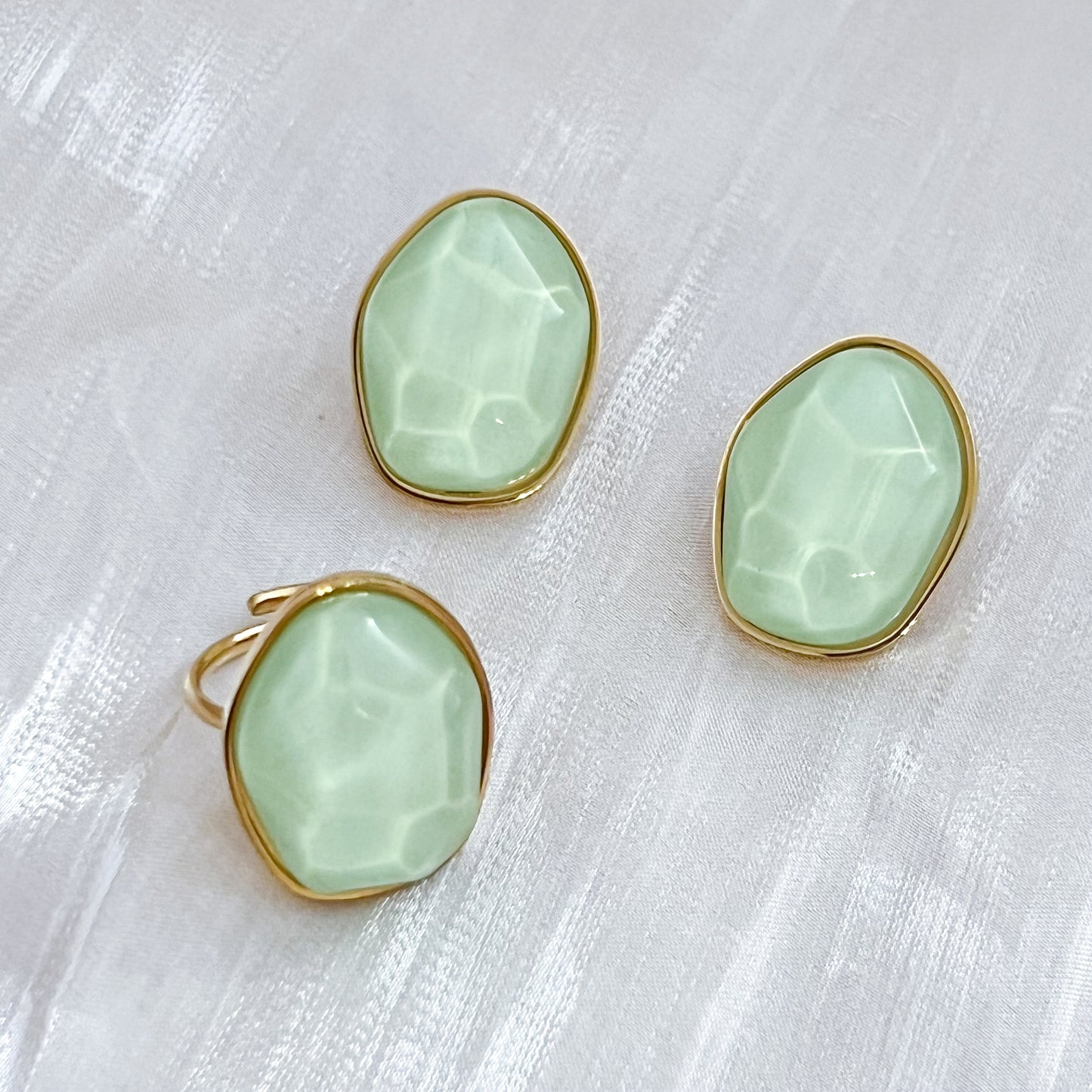 Look Esencia Moon river（6 colores & pendiente anillo Adjustable ）
