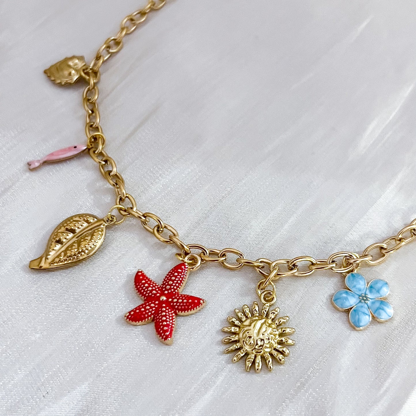 Look Marea Coral （Estrella de mar collar & pulsera）