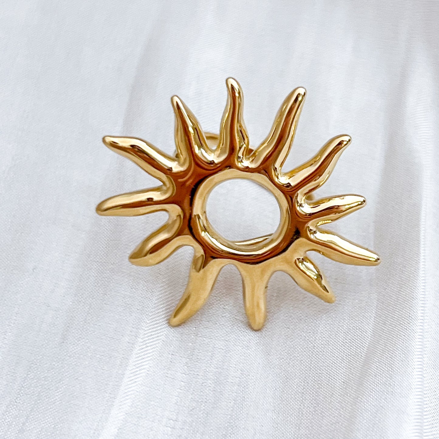 Look Helios（ Sol Radiante Grande Anillo &Pendente)