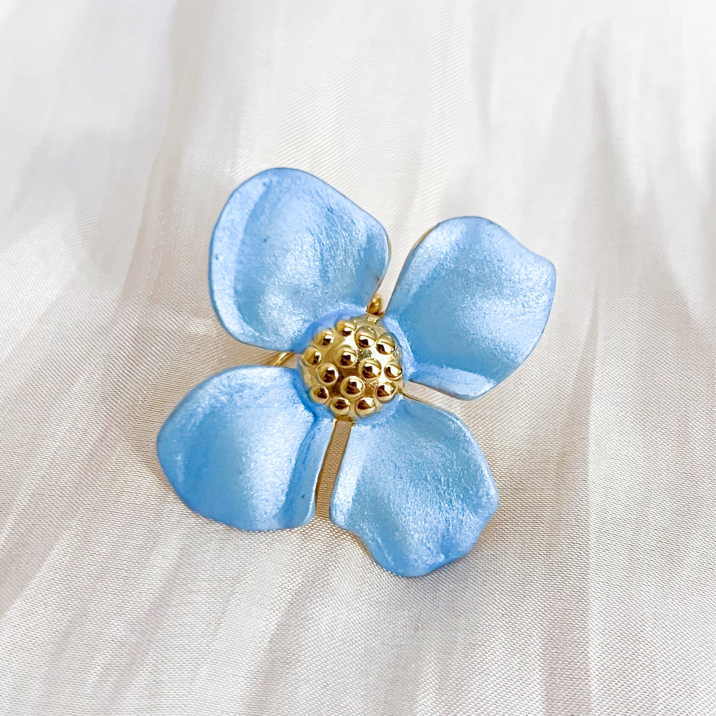 Anillo Eden Flor（ajustable 3 colores）