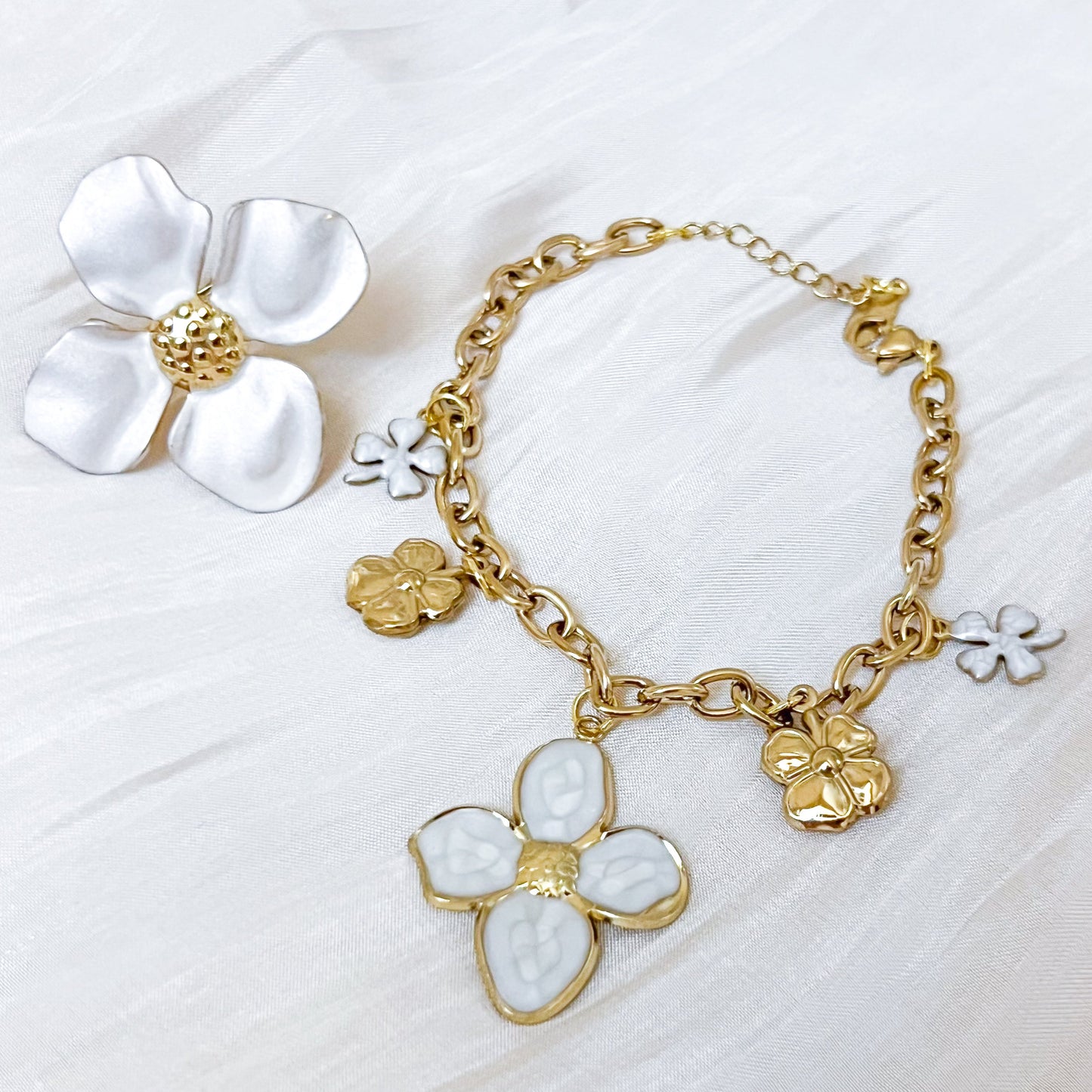 Pulsera Eden Flor （3 colores）