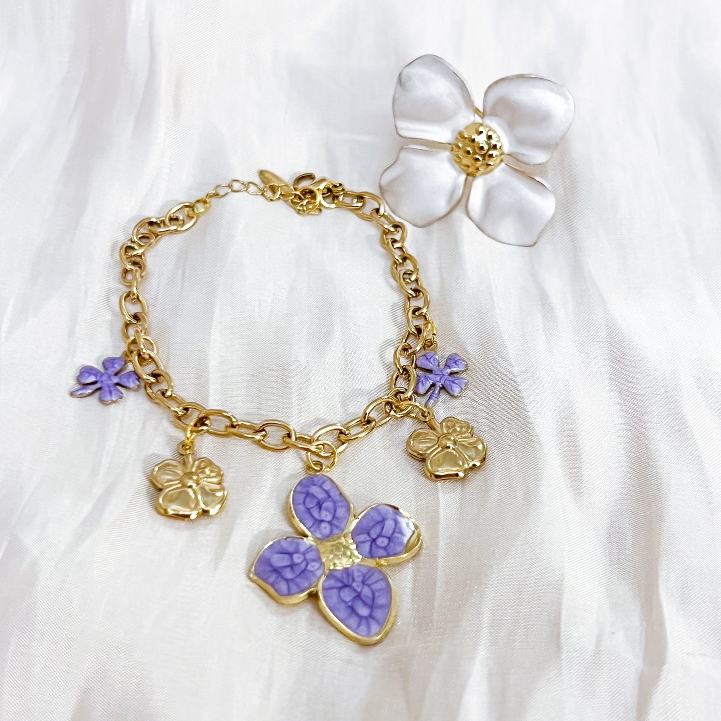 Pulsera Eden Flor （3 colores）