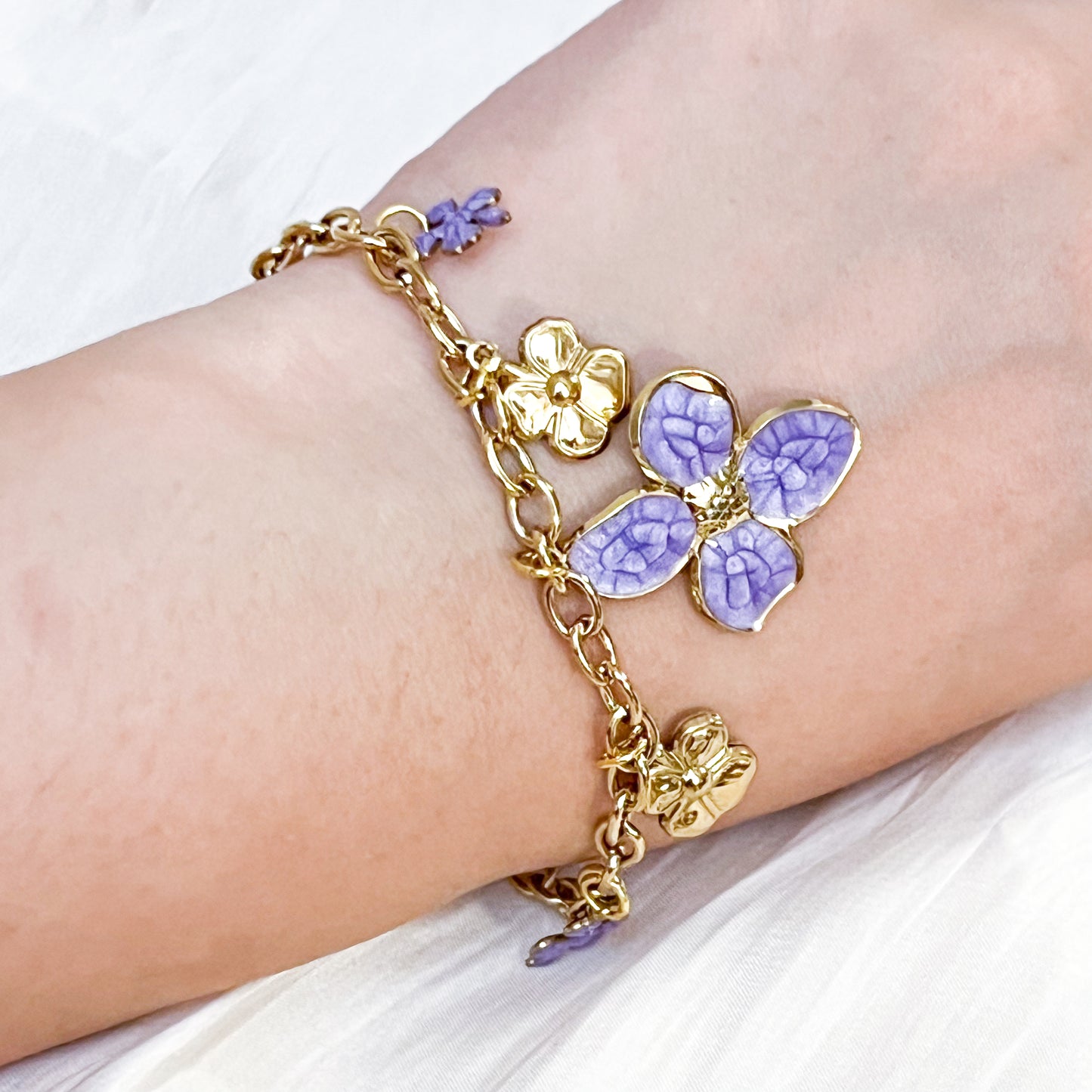 Pulsera Eden Flor （3 colores）