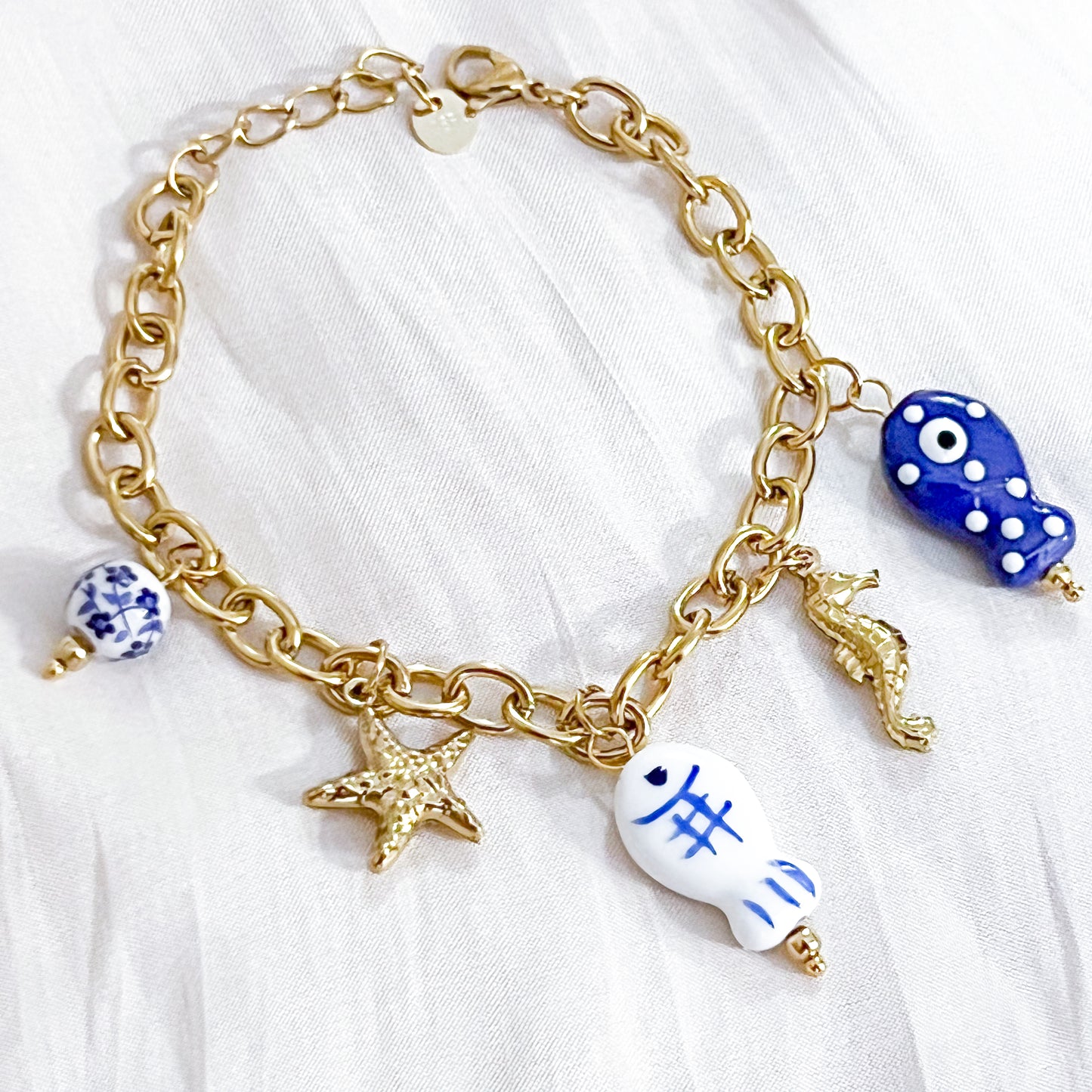 Look Blue Lagoon （pez collar&pulsera）