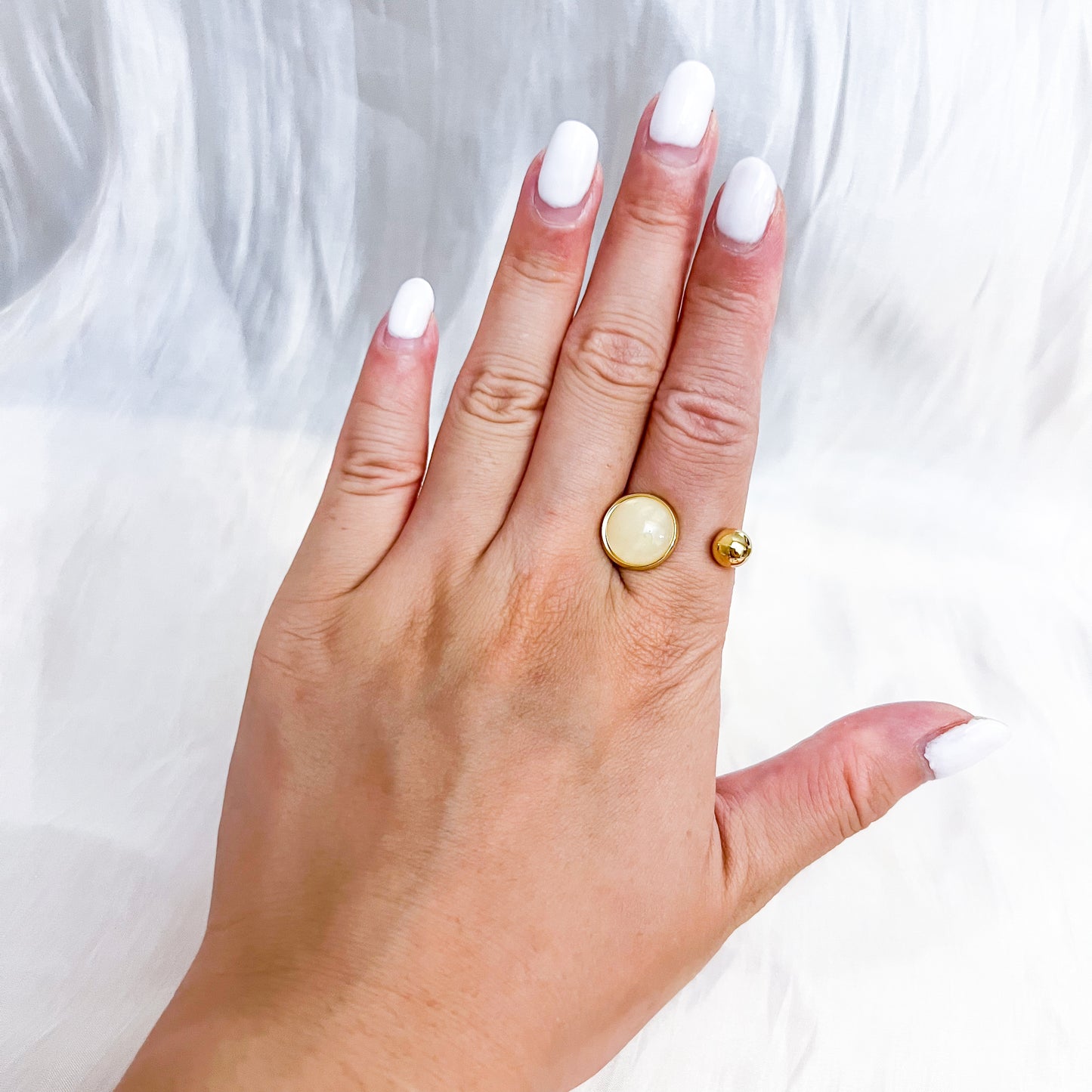 Anillo Duna （ajustable 4 colores bolas）