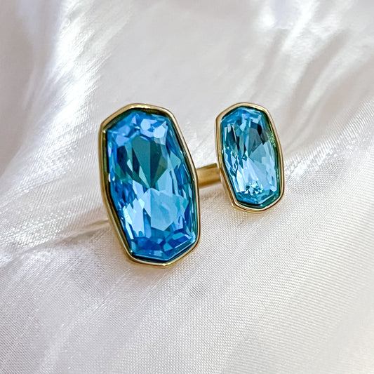 Anillo Celeste Brillo（ajustable）3colores