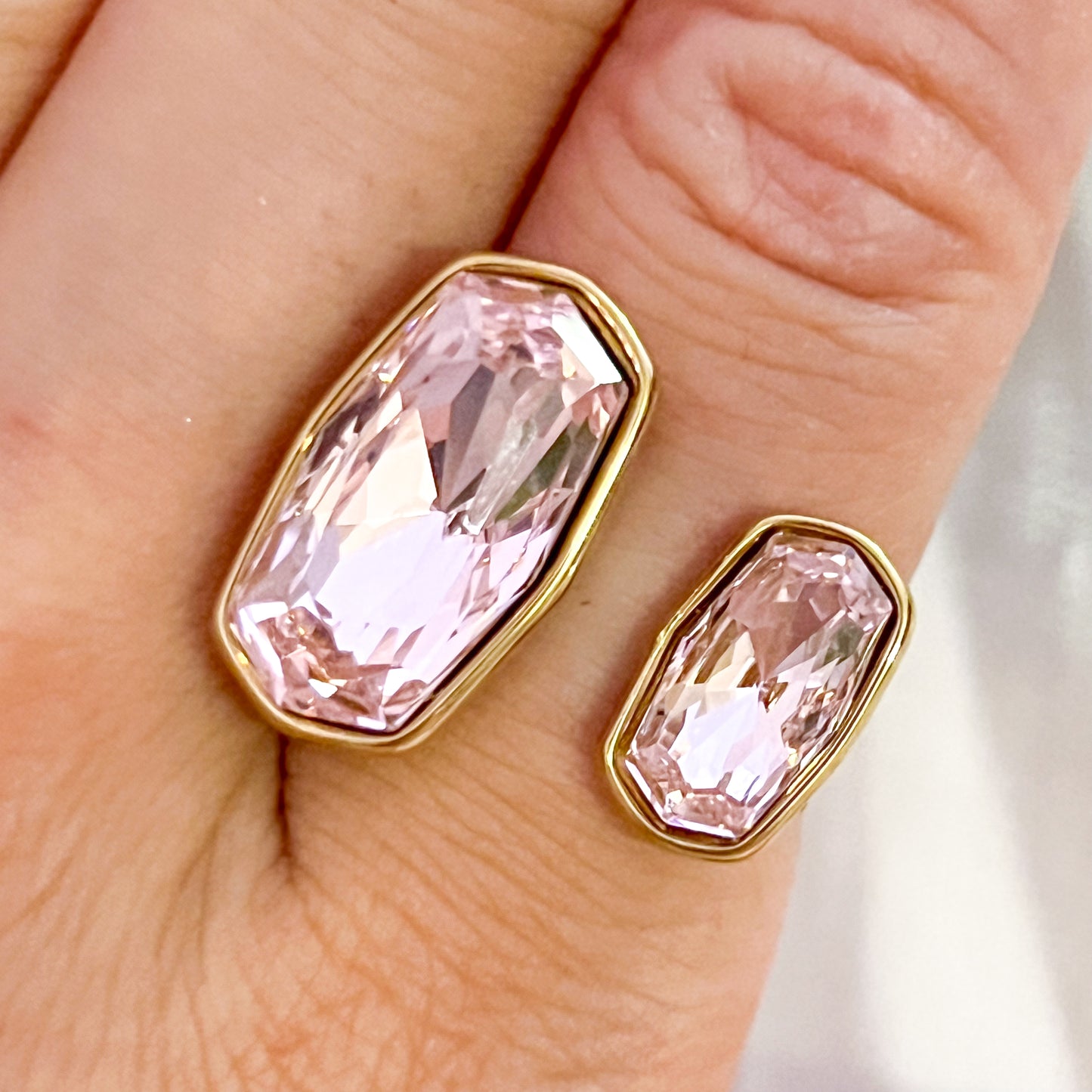 Anillo Celeste Brillo（ajustable）3colores