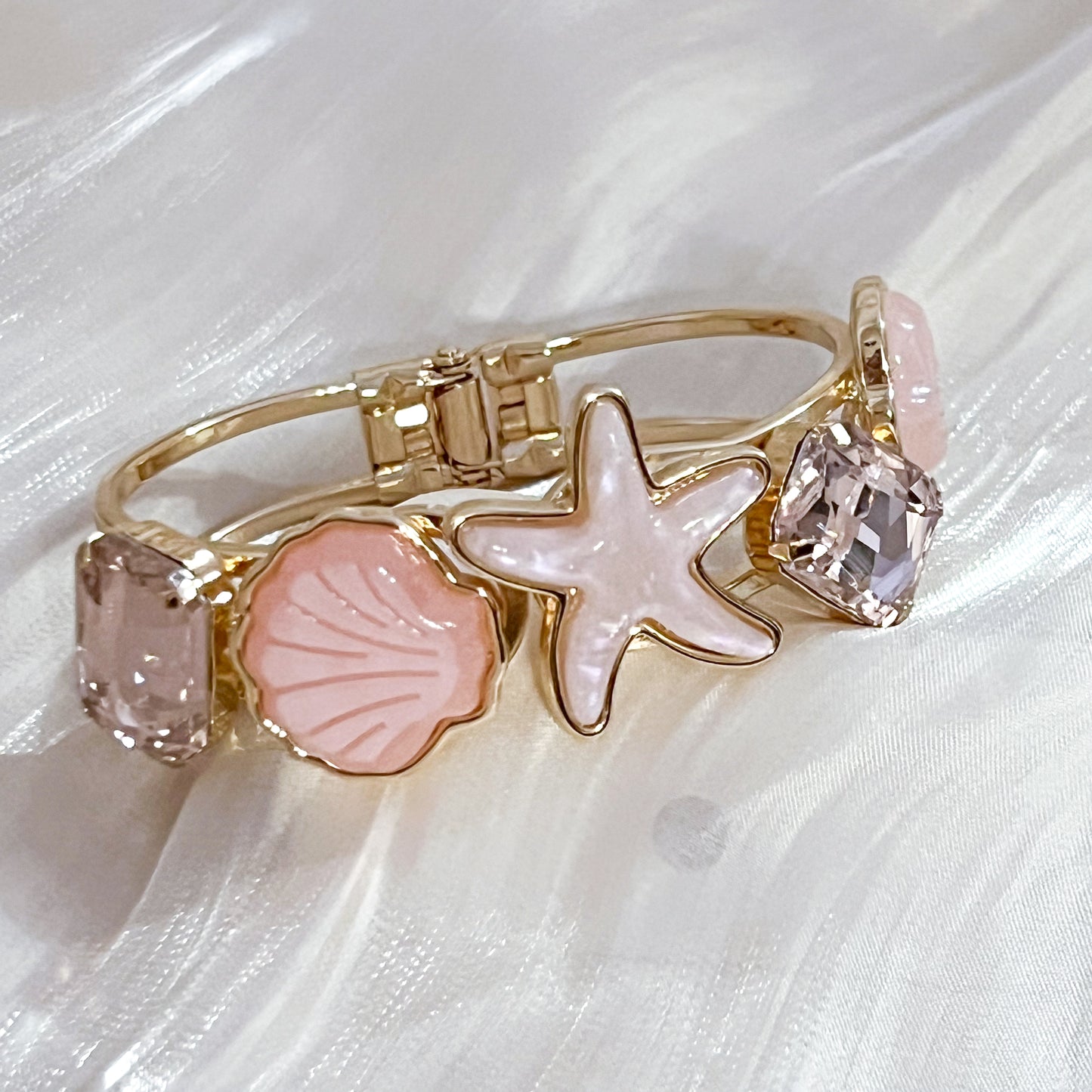 Look Carolina （marina 3 colores）Brazalete& Anillo