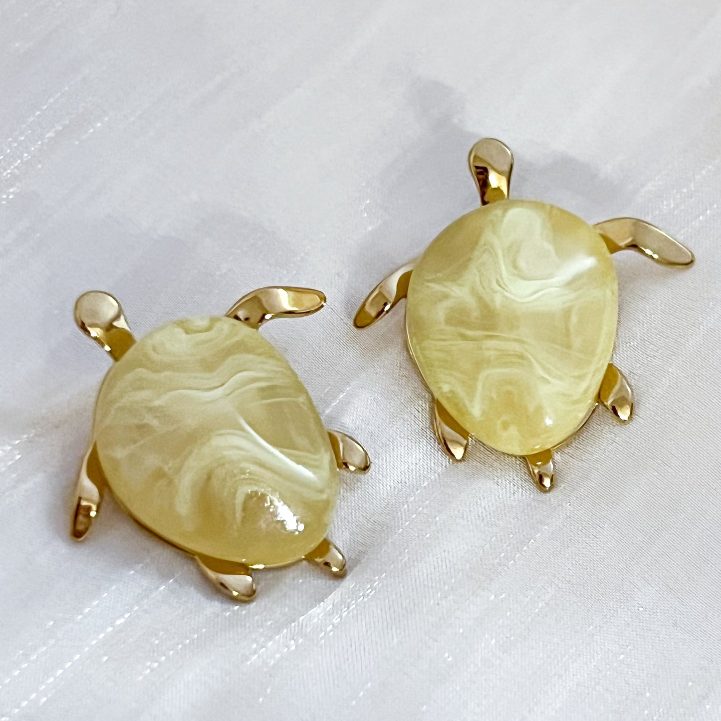 Look Tortugas Maldivas (Pendiente & anillo）