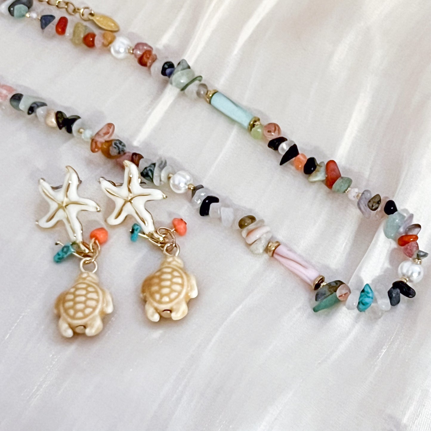 Pendientes Tortuga Lucky（2 colores）