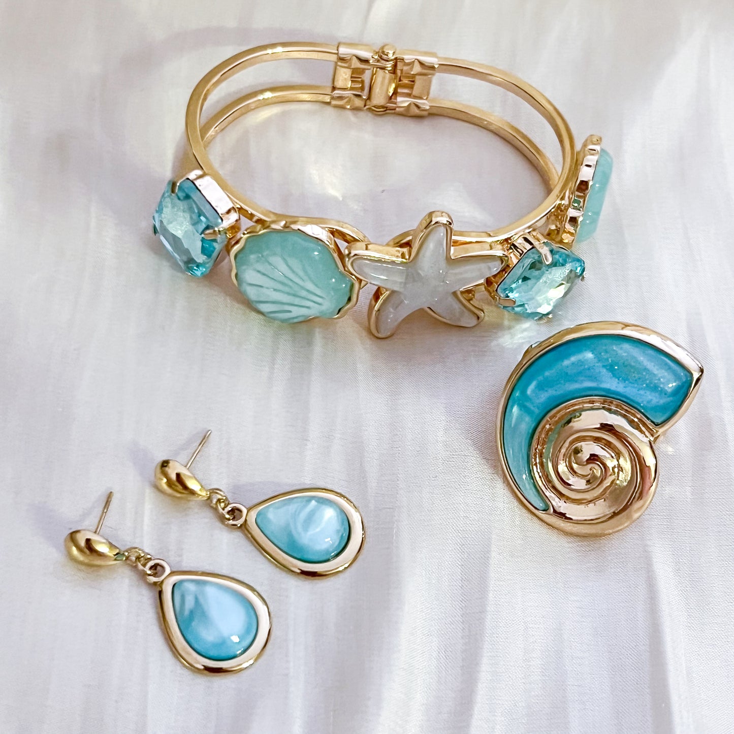 Pendientes Gota Eva（5 colores）
