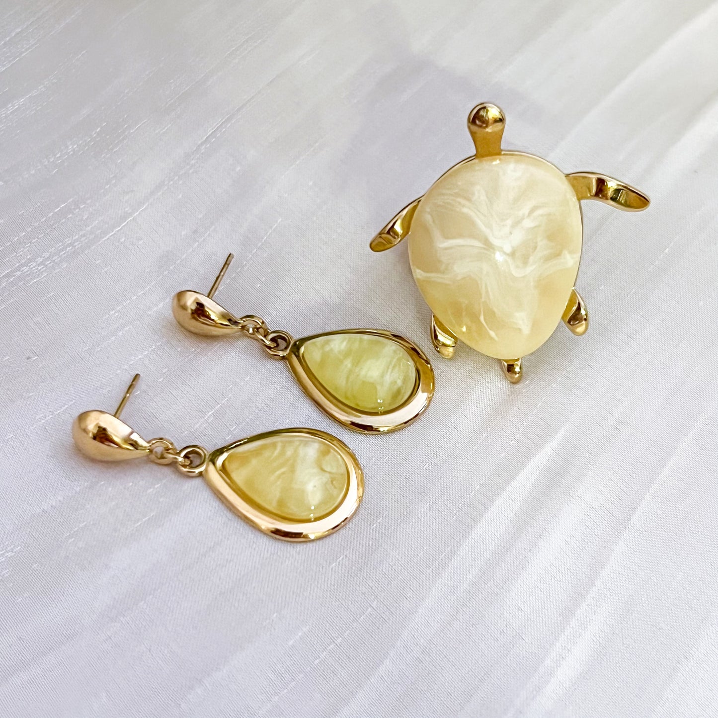 Pendientes Gota Eva（5 colores）