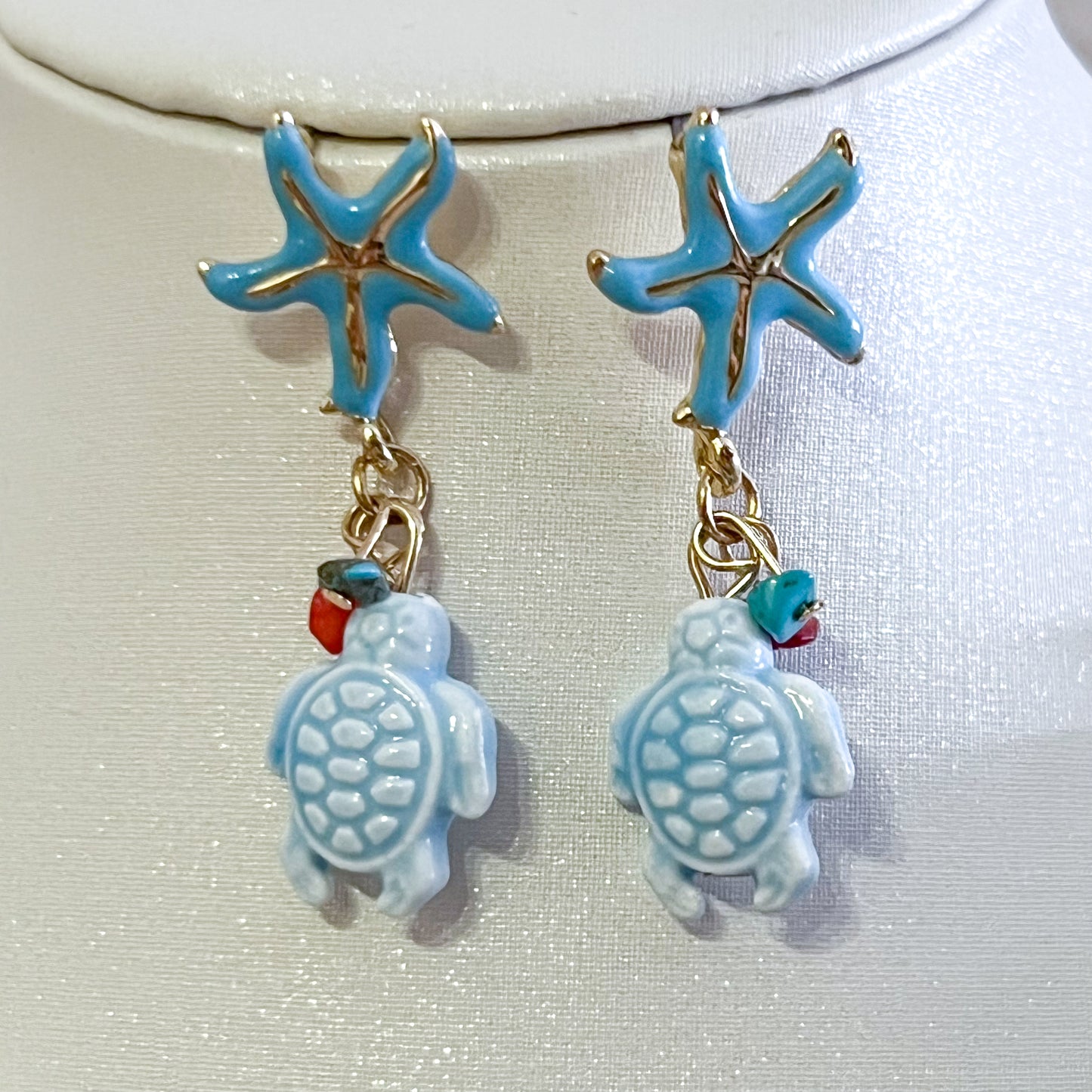 Pendientes Tortuga Lucky（2 colores）