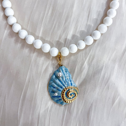 Charm Caracola Azul