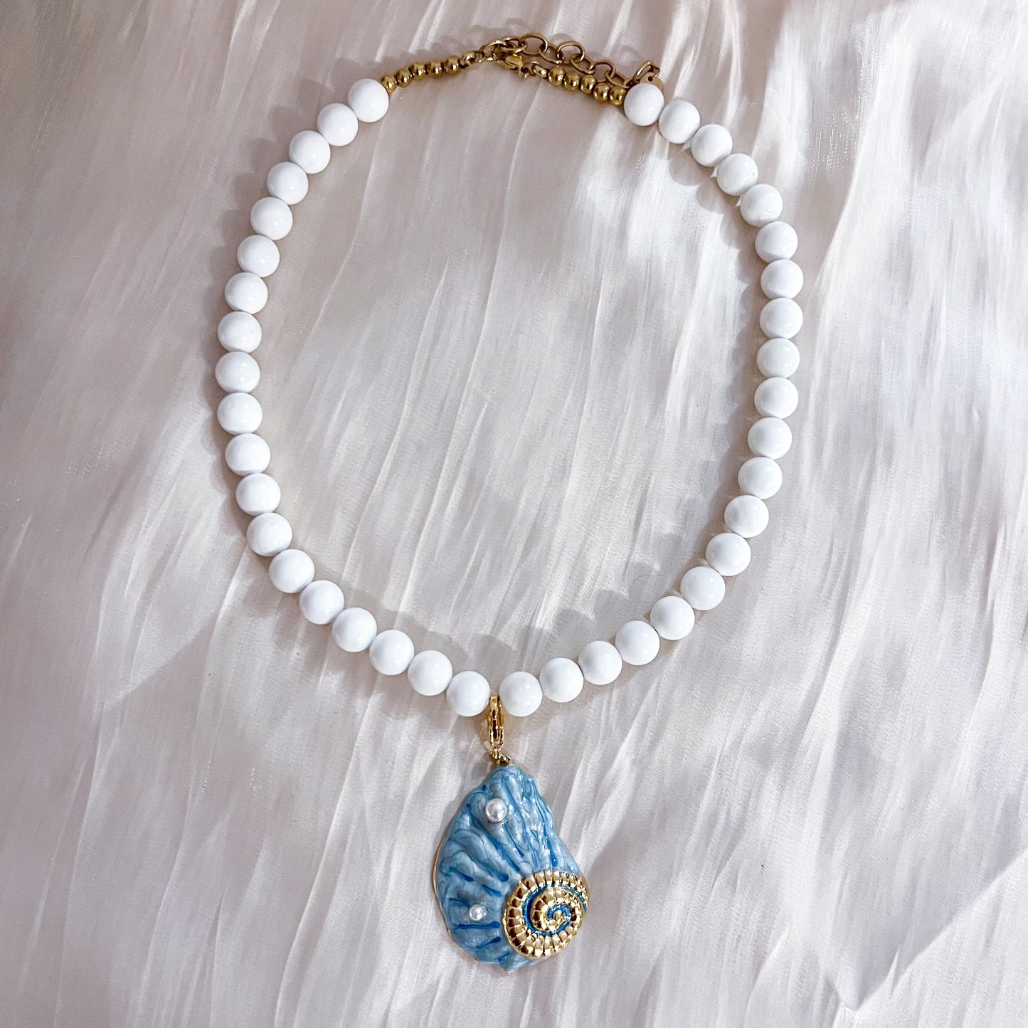 Charm Caracola Azul