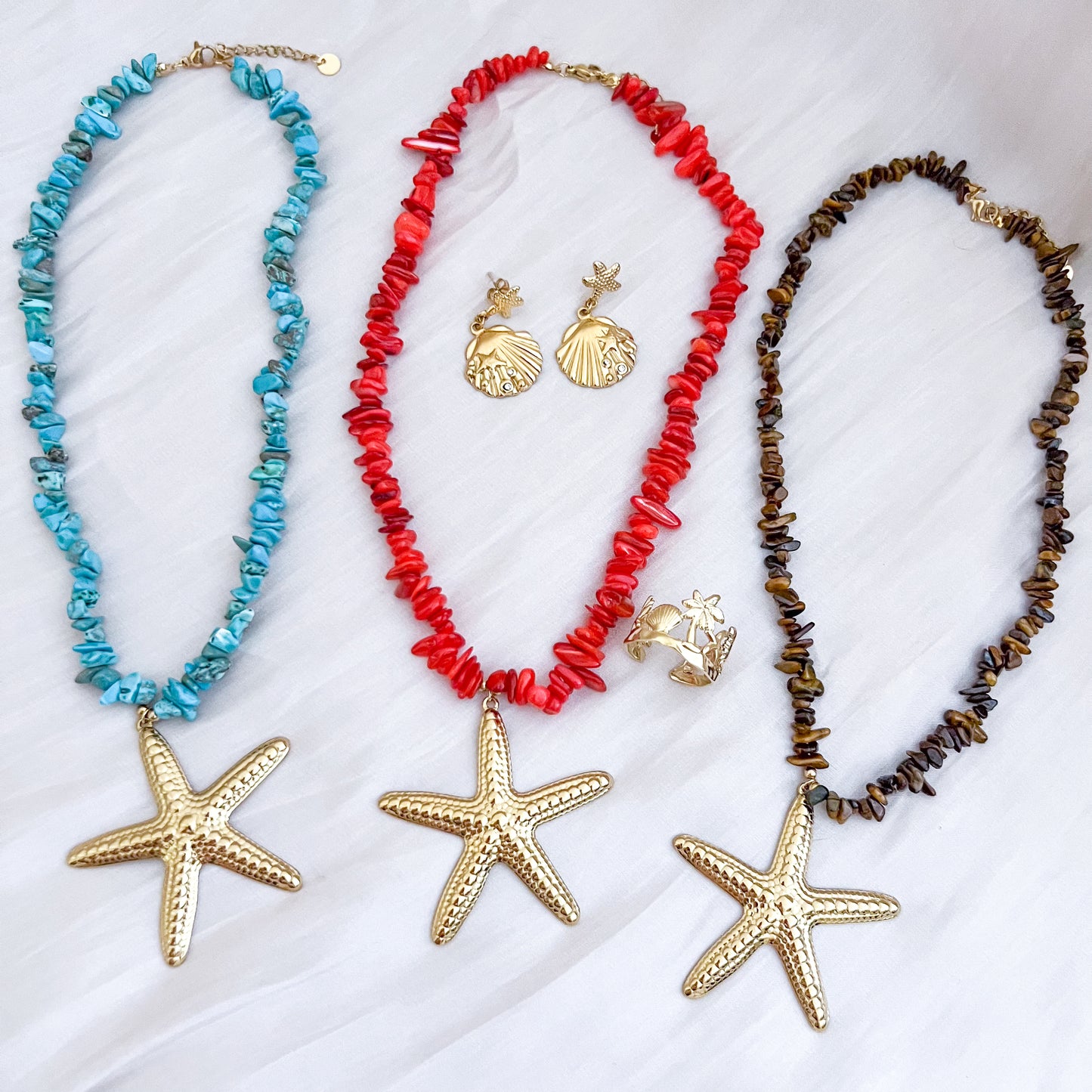 Collar Oceana（3 colores）Estrella