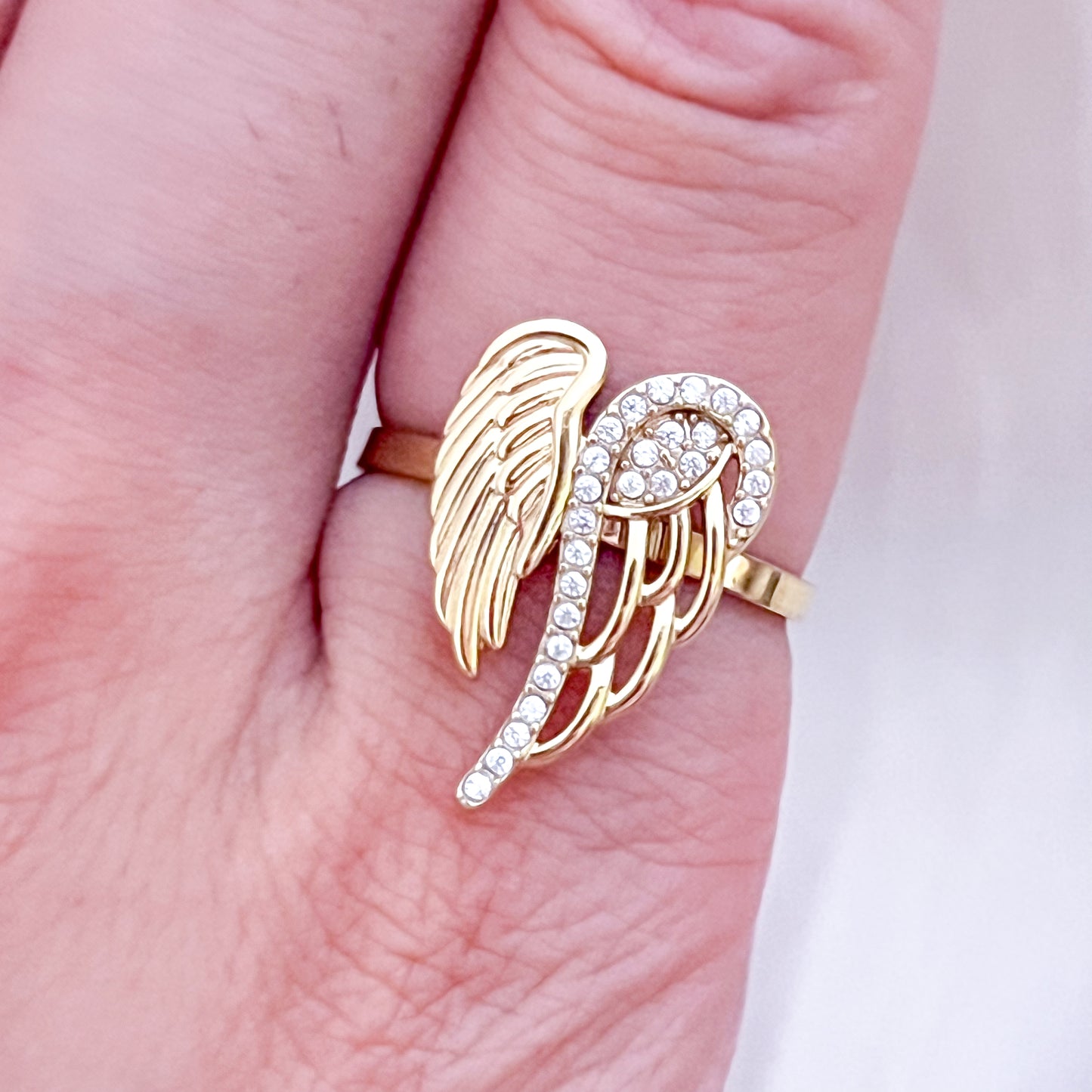 Look Alas Libres（pendiente & anillo）