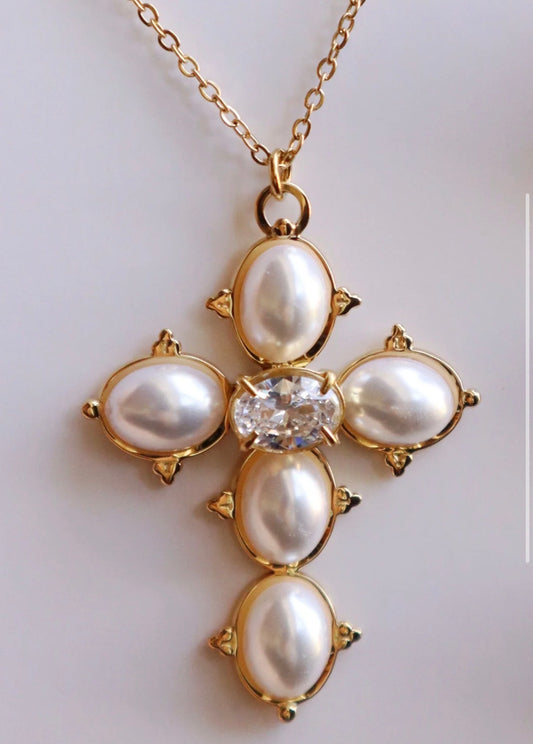 Collar Cruz Luz Rocio