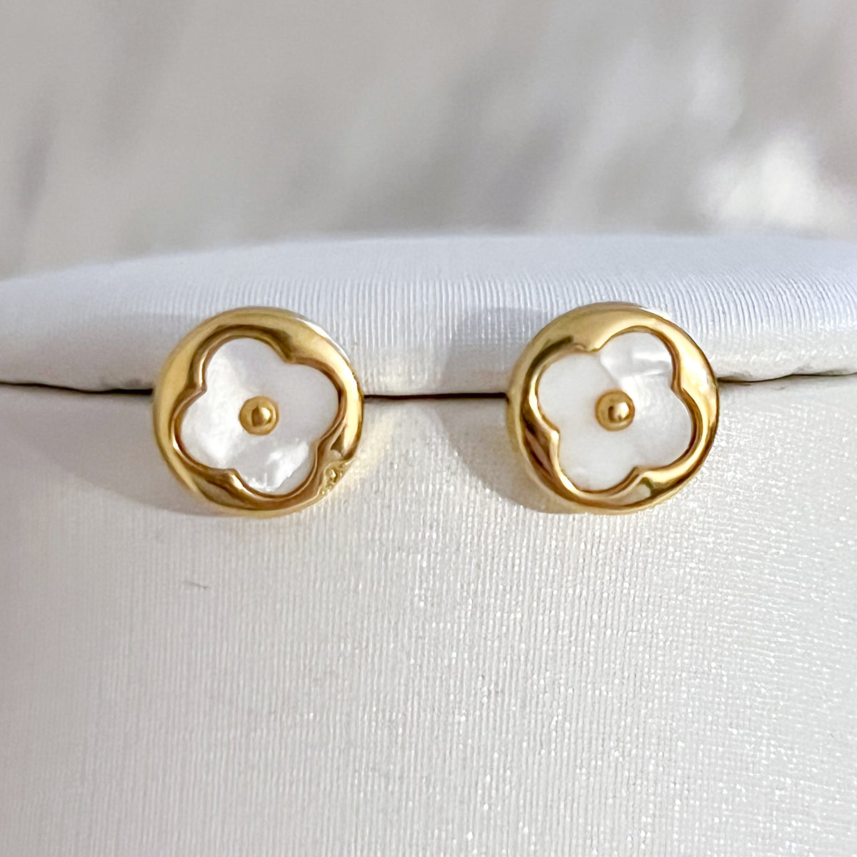 Pendientes Nara Acero（3 en 1 pack）flor