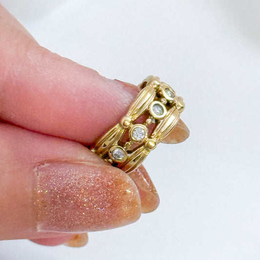Cuff Roma Shine（zirconia vintage）