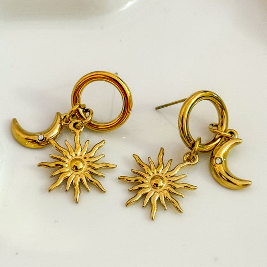 Pendientes Sol & Luna