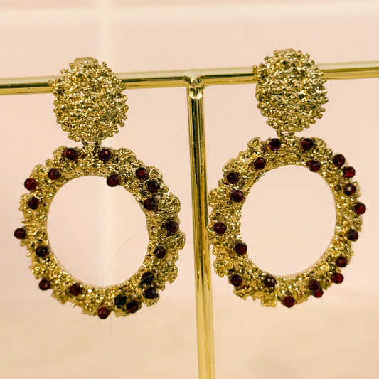 Pendientes Círculo Elegante – Acero Inoxidable
