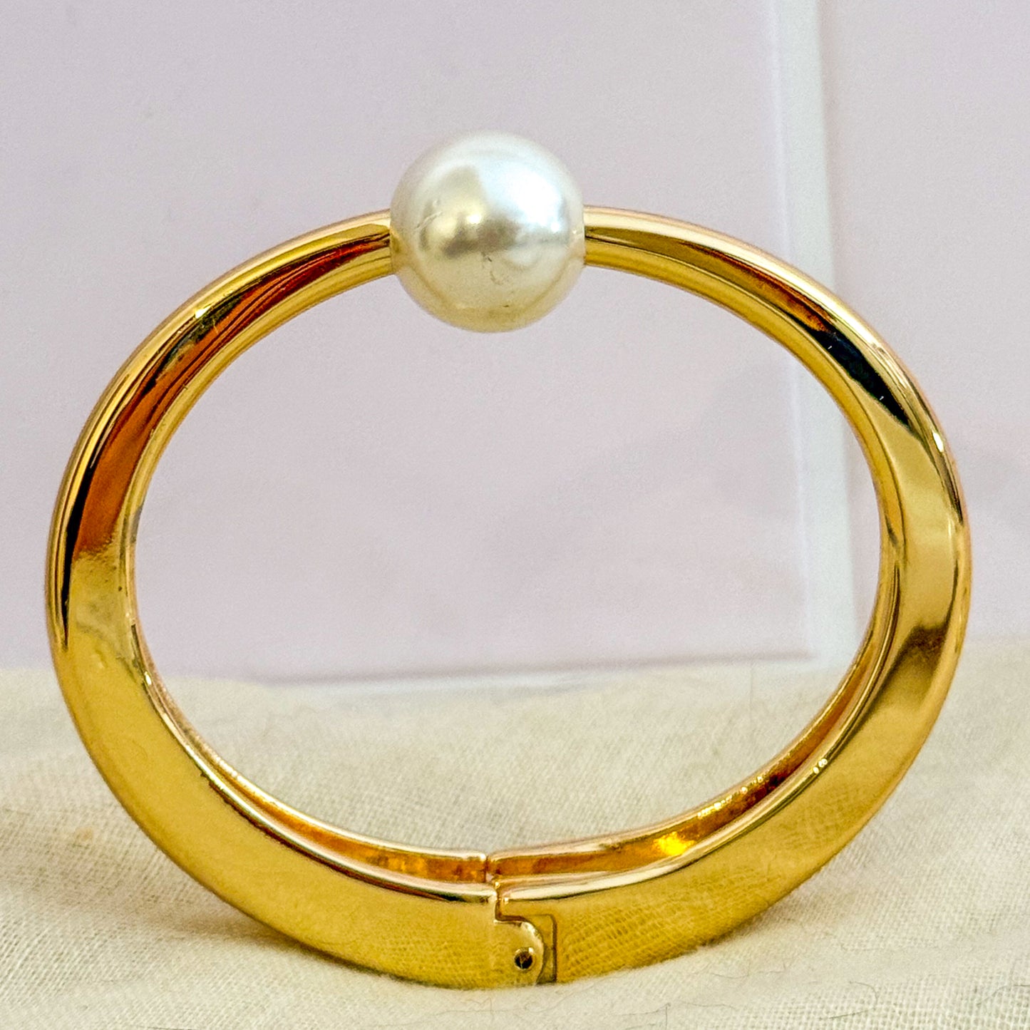Pulsera Sirena Dorada（Brazalete Minimal） – Acero Inoxidable