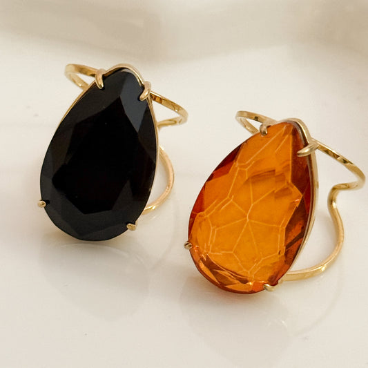 Anillo Gota de Luz – Acero Inoxidable (Ajustable)