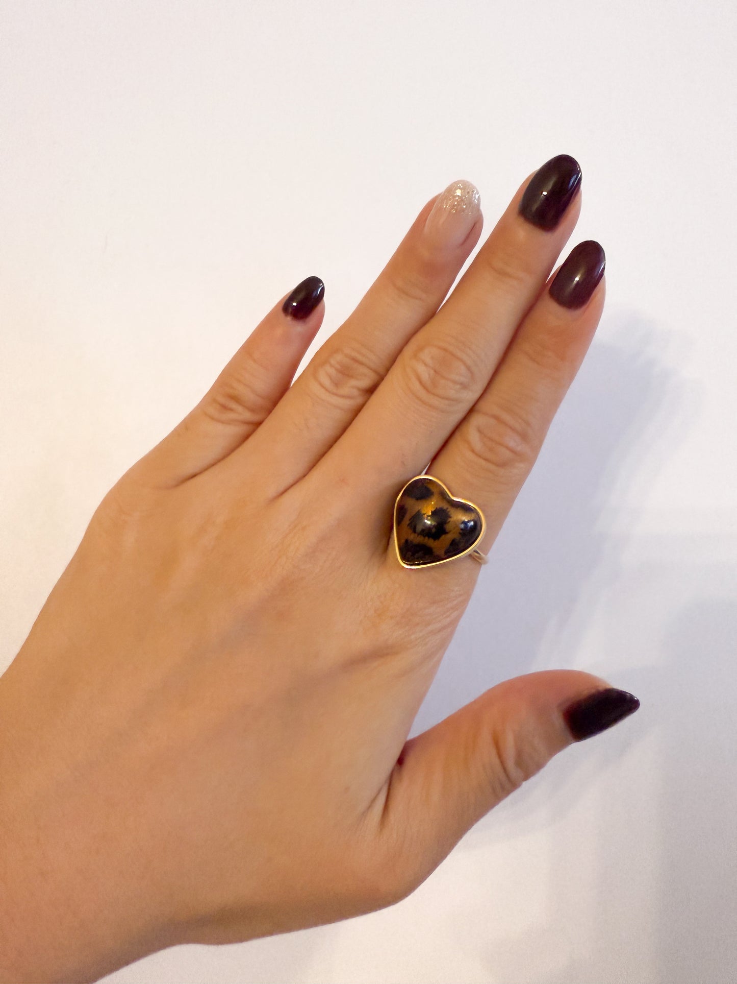 Look Corazón Salvaje（Diseño animal print corazón）